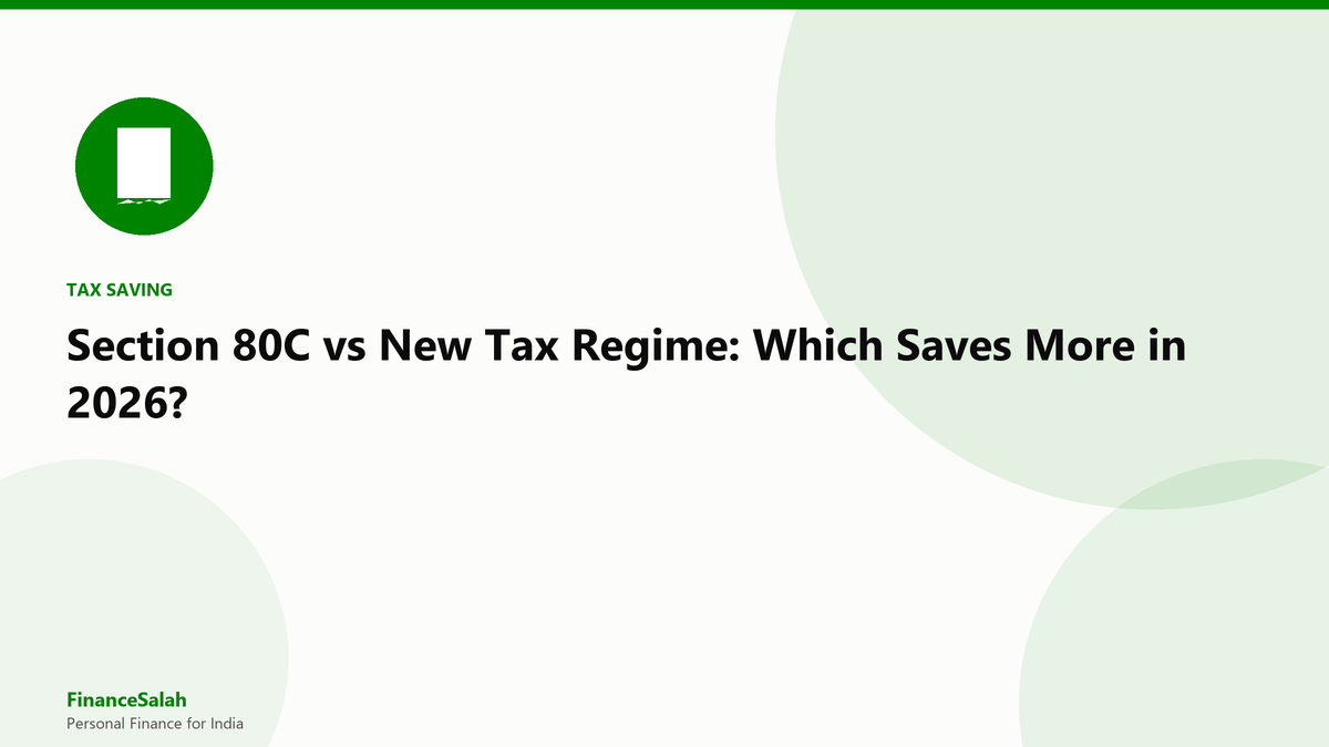Section 80C vs New Tax Regime: Which Saves More in 2026?